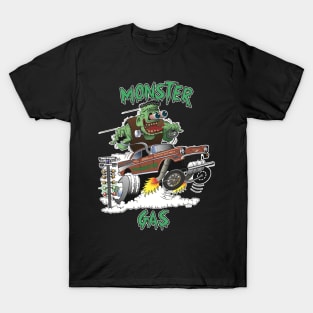Frankenstien Monster Gas T-Shirt